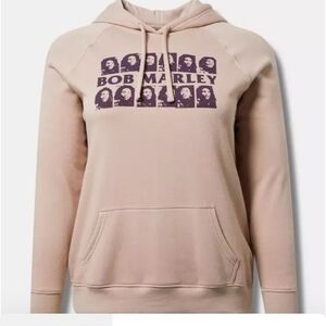 Torrid Tan Bob Marley Graphic Hoodie